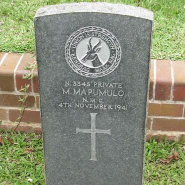 MAPUMULO M. -1941
