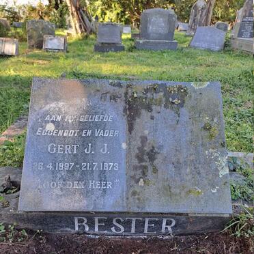 BESTER Gert J.J. 1897-1973