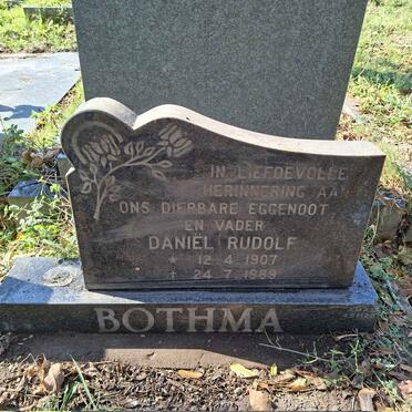 BOTHMA Daniel Rudolf 1907-1989