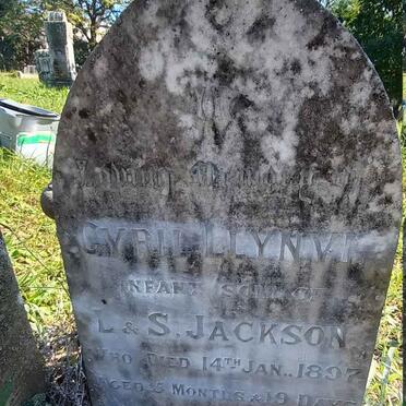 JACKSON Cyril Llynvi -1897