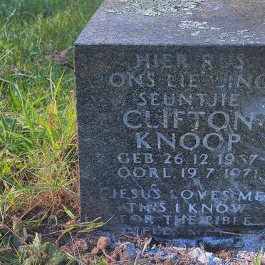 KNOOP Clifton 1967-1971