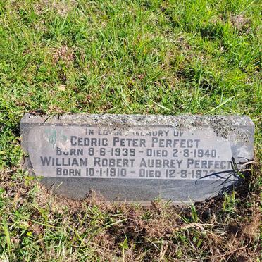 PERFECT William Robert Aubrey 1910-1972 :: PERFECT Cedric Peter 1939-1940