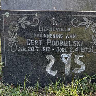 PODBIELSKI Gert 1917-1973