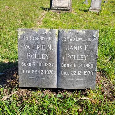 POLLEY Valerie M. 1937-1970 :: POLLEY Janis E. 1960-1970