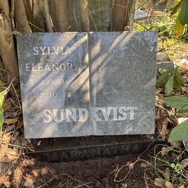 SUNDKVIST Sylvia Eleanora 1931-1978