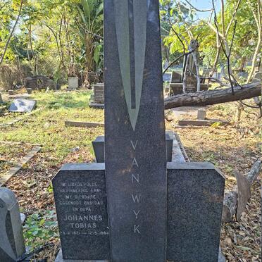 WYK Johannes Tobias, van 1921-1984