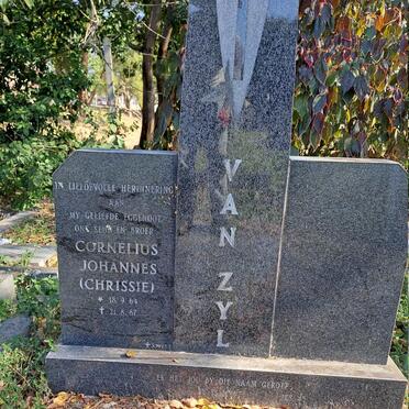 ZYL Cornelius Johannes, van 1964-1987