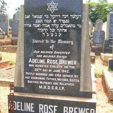 BREWER Adeline Rose -1942
