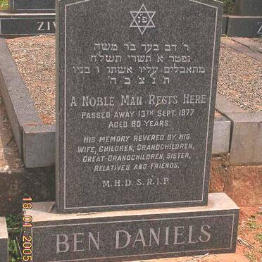 DANIELS Ben -1977