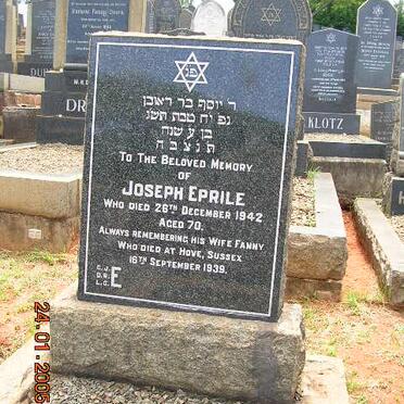 EPRILE Joseph -1942 &amp; Fanny -1939