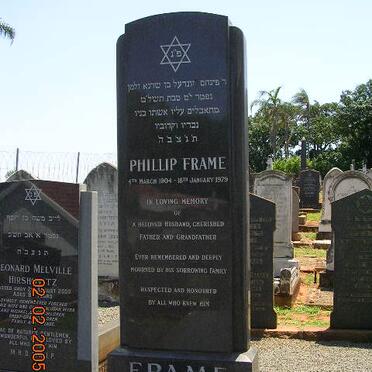 FRAME Phillip 1904-1979