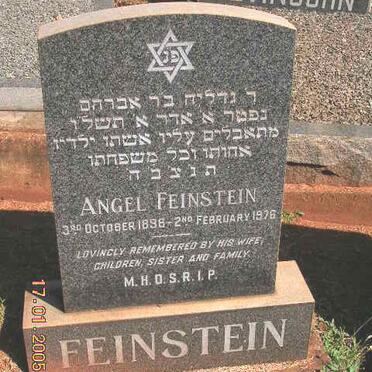 FEINSTEIN Angel 1898-1976