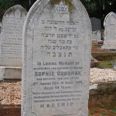 GOODMAN Sophie -1935