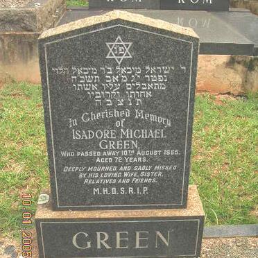 GREEN Isidore Michael -19?5