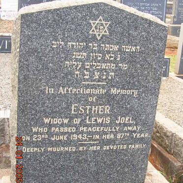 JOEL Esther -1943