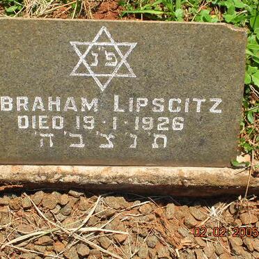 LIPSCITZ Abraham -1926