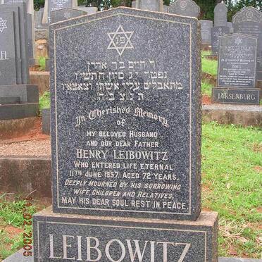 LEIBOWITZ Henry -1957