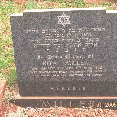 MILLER Rita -1986