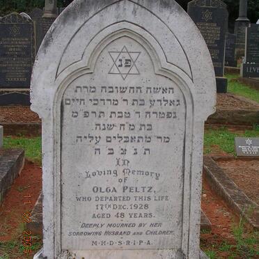 PELTZ Olga -1928