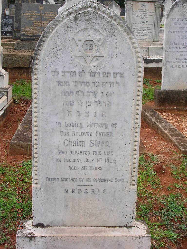 STERN Chaim -1924
