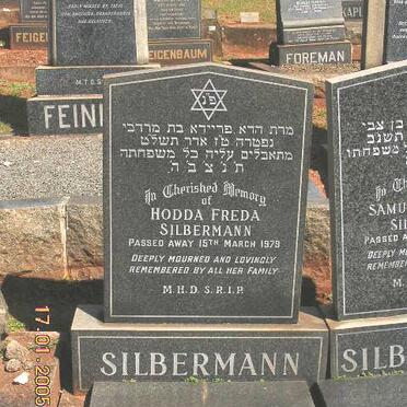 SILBERMANN Hodda Freda -1979
