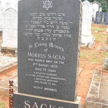 SACKS Morris -1972