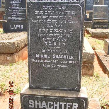 SHACHTER Minnie -1942
