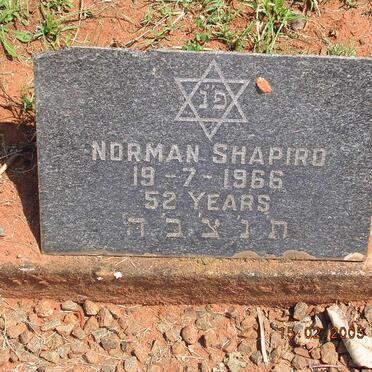 SHAPIRO Norman -1966