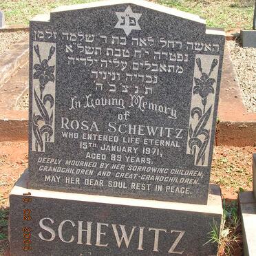 SCHEWITZ Rosa -1971