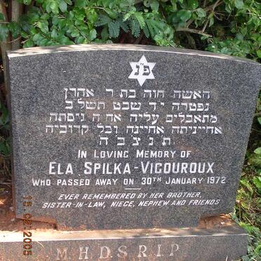 VIGOUROUX Ela, SPILKA -1972