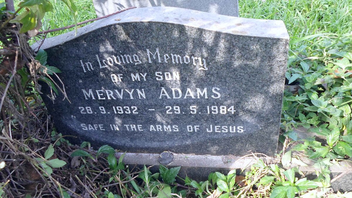 ADAMS Mervyn 1932-1984