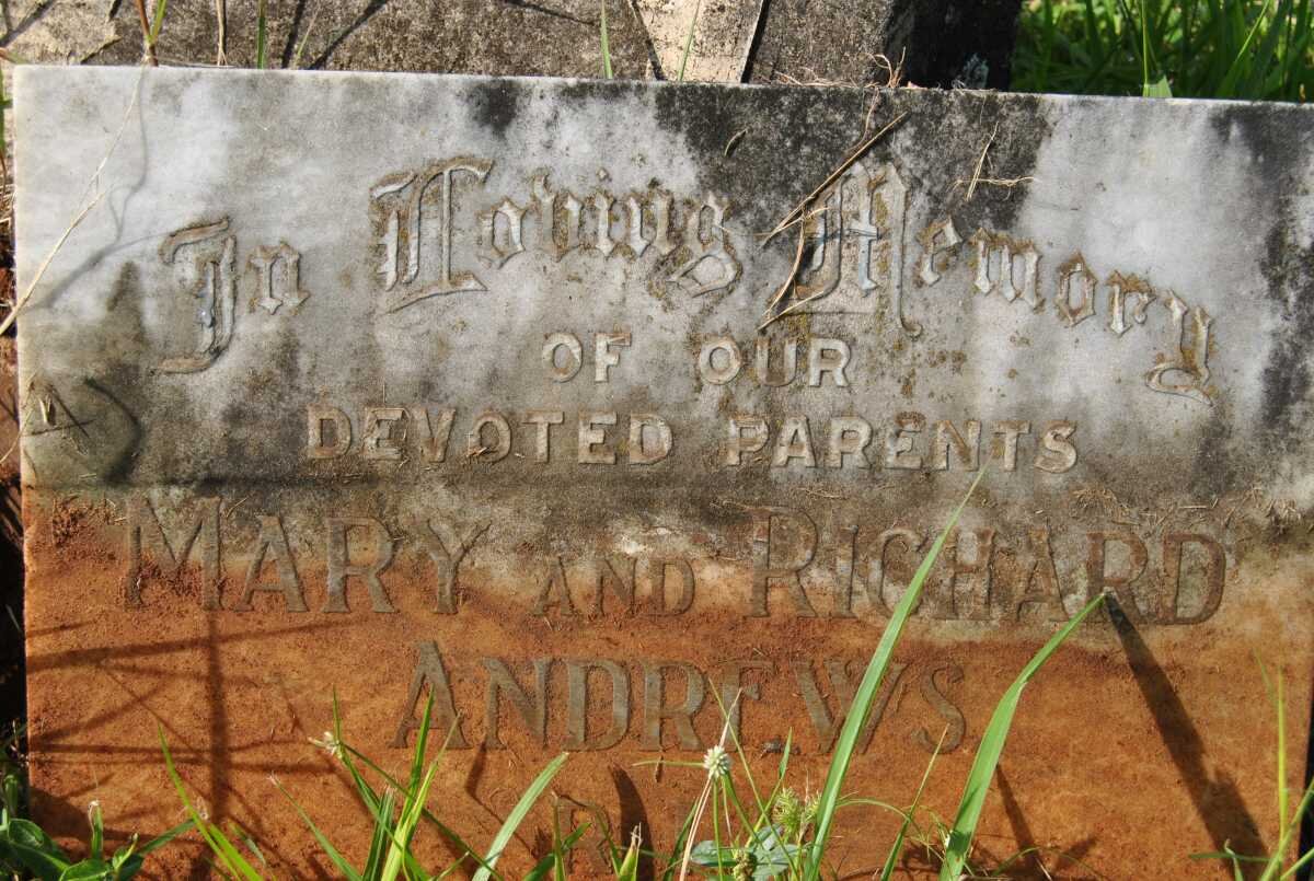 ANDREWS Richard -1949 &amp; Mary -1928