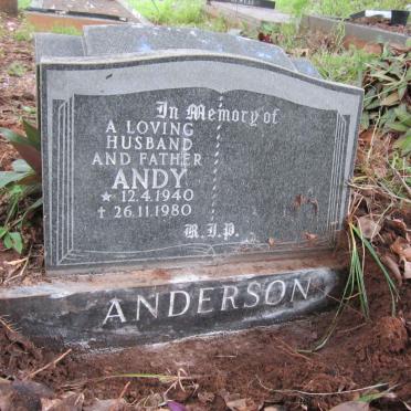 ANDERSON Andy 1940-1980