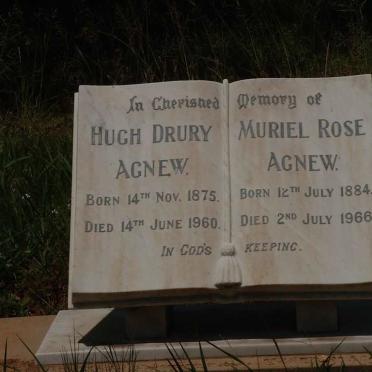 AGNEW Hugh Drury 1875-1960 &amp; Muriel Rose 1884-1966