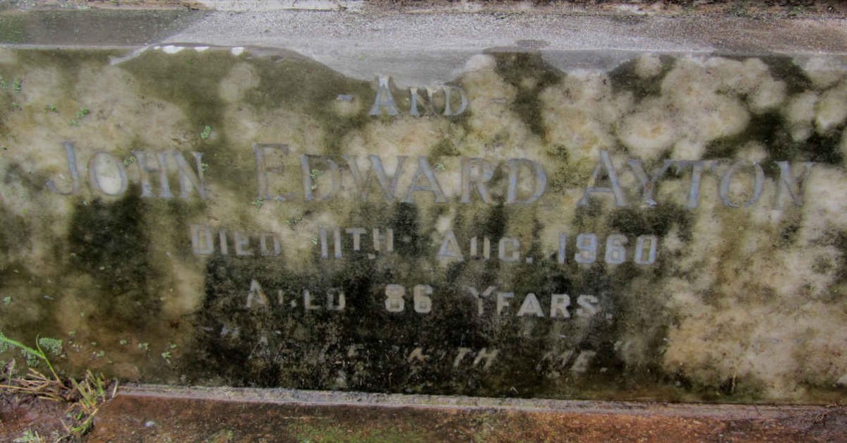 AYTON John Edward -1960