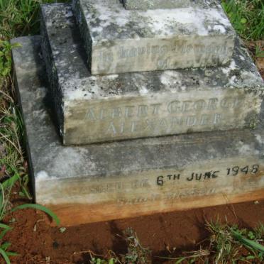 ALEXANDER Albert George -1948