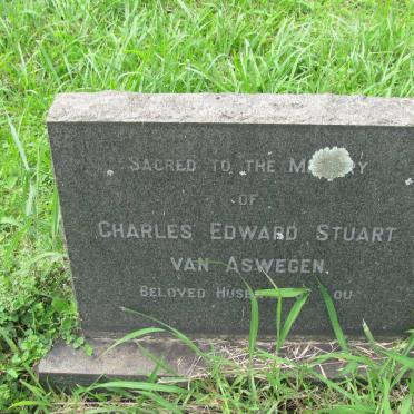 ASWEGEN Charles Edward Stuart, van -1969