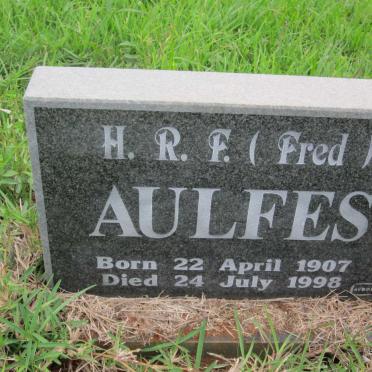 AULFES H.R.F. 1907-1998