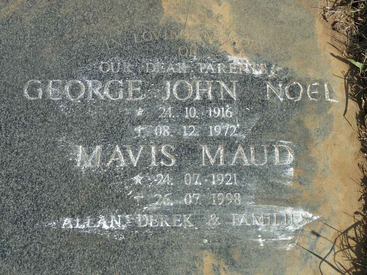 AUSTIN George John Noel 1916-1972 &amp; Mavis Maud 1921-1998