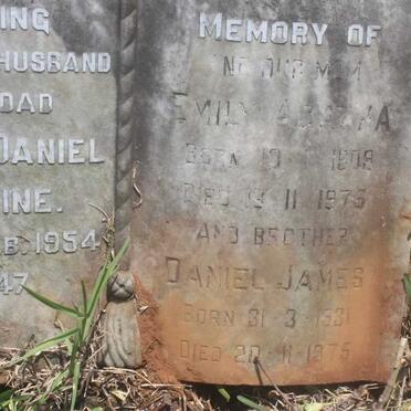 AUGUSTINE Emily Agatha 1909-1975 :: AUGUSTINE Daniel James -1931-1975