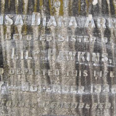 ARNOLD Louisa Diana -1936