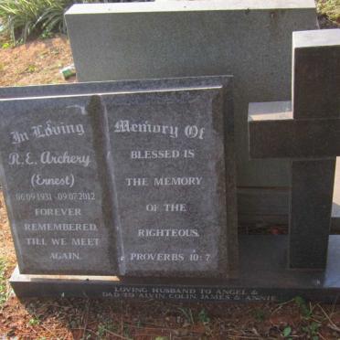 ARCHERY R.E. 1931-2012