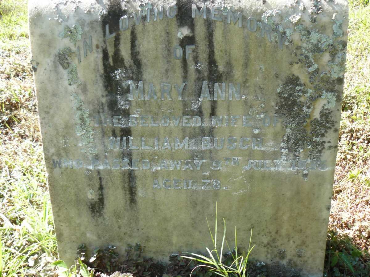 BUSCH Mary Ann -1936