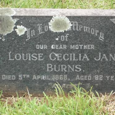 BURNS Louise Cecilia Jane -1968