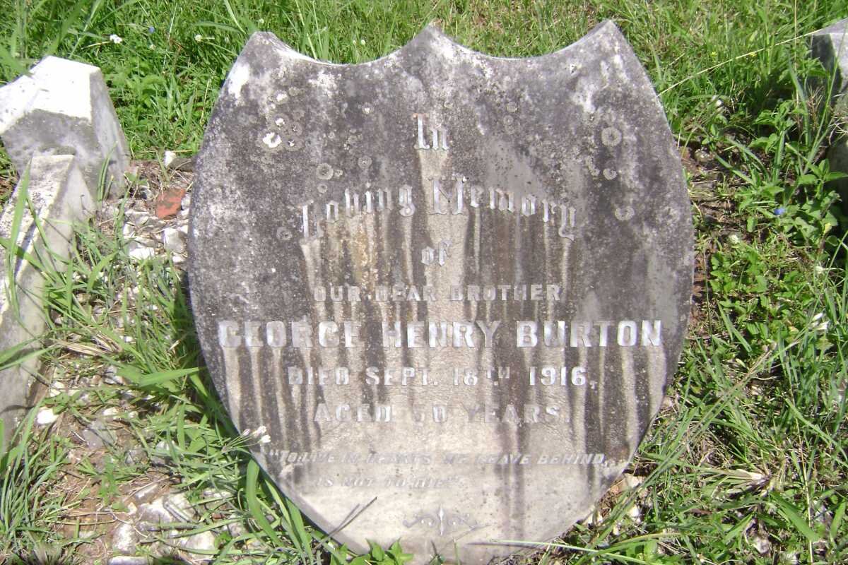 BURTON George Henry -1916