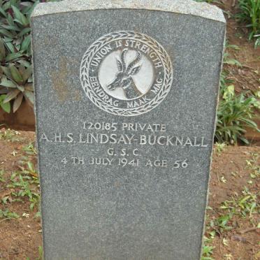 BUCKNALL A.H.S., Lindsay -1941