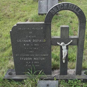 BRICKHILL Lyndon Milton 1926-1990 :: BRICKHILL Graham Donald 1954-1978