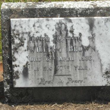 BROWN William -1936
