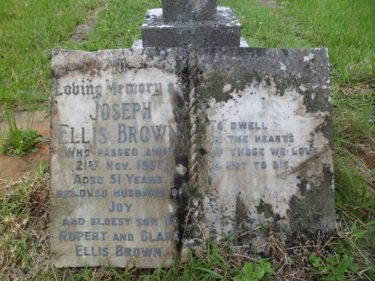 BROWN Joseph Ellis -1967 