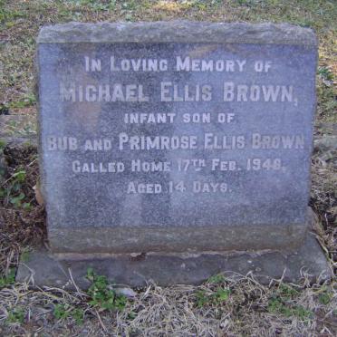 BROWN Cecil Seymour -1955 &amp; Elsie May -1984 :: BROWN Michael Ellis -1948 :: BROWN Leslie May -1998